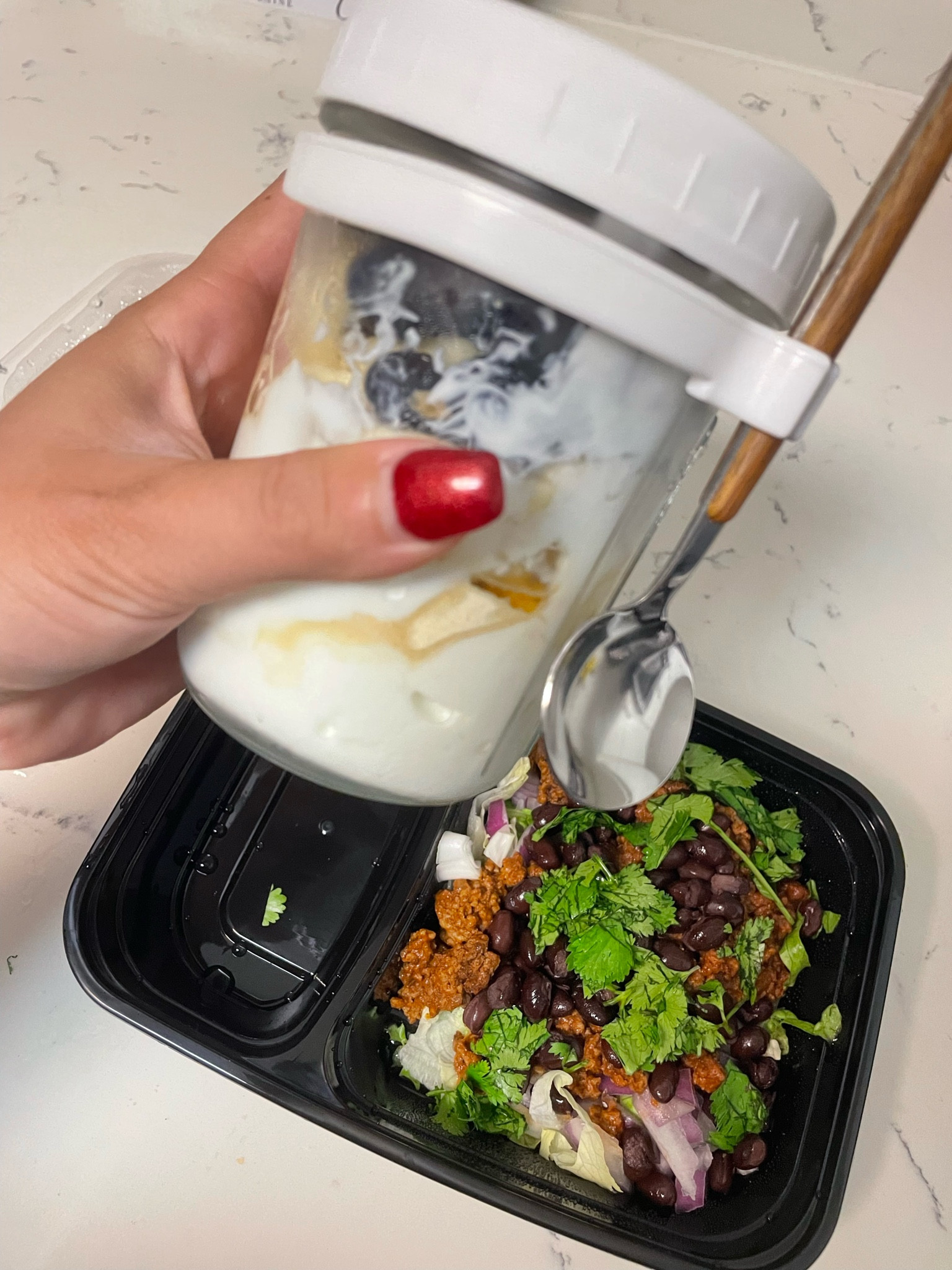 Meal prep containers - Food storage and meal prep containers perfect to take to work or to store in fridge. 

#mealprep #foodstorage 

#LTKhome #LTKFind #LTKfamily