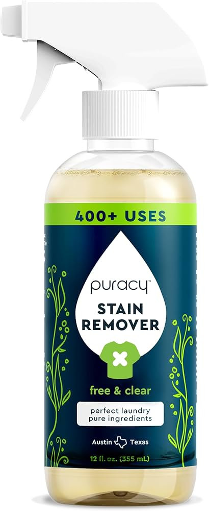 Puracy Stain Remover - Cleaning Spray, Clothes Stain Remover for Clothes, Laundry Stain Remover S... | Amazon (US)