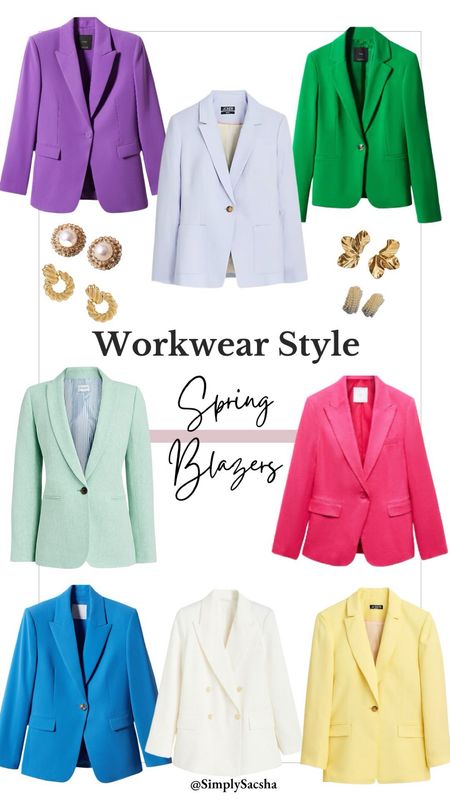 Spring blazers for the office! Happy first day of spring ✨

#LTKworkwear