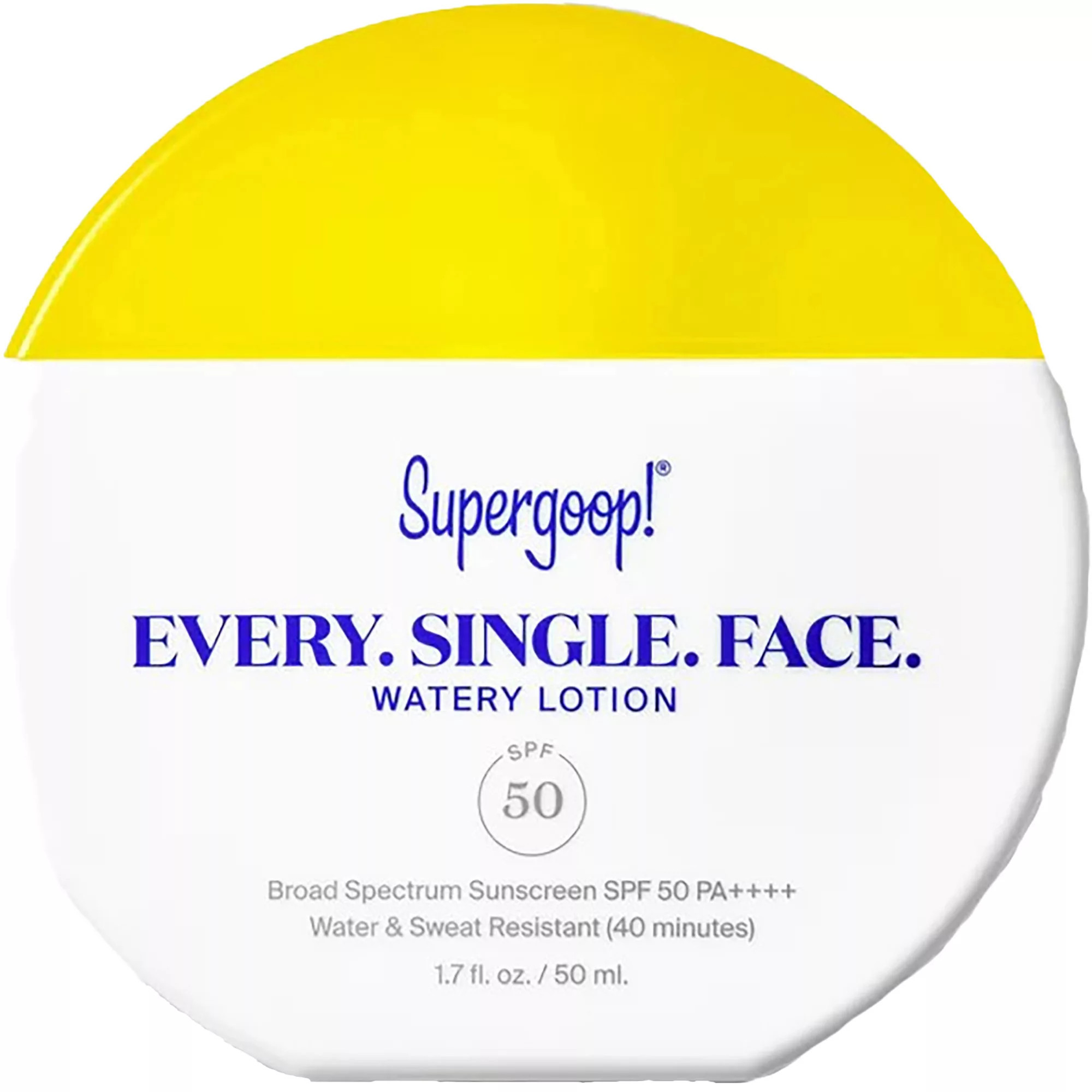Supergoop! Every Single Face Watery Lotion SPF 50, Blue | DICK'S Sporting Goods