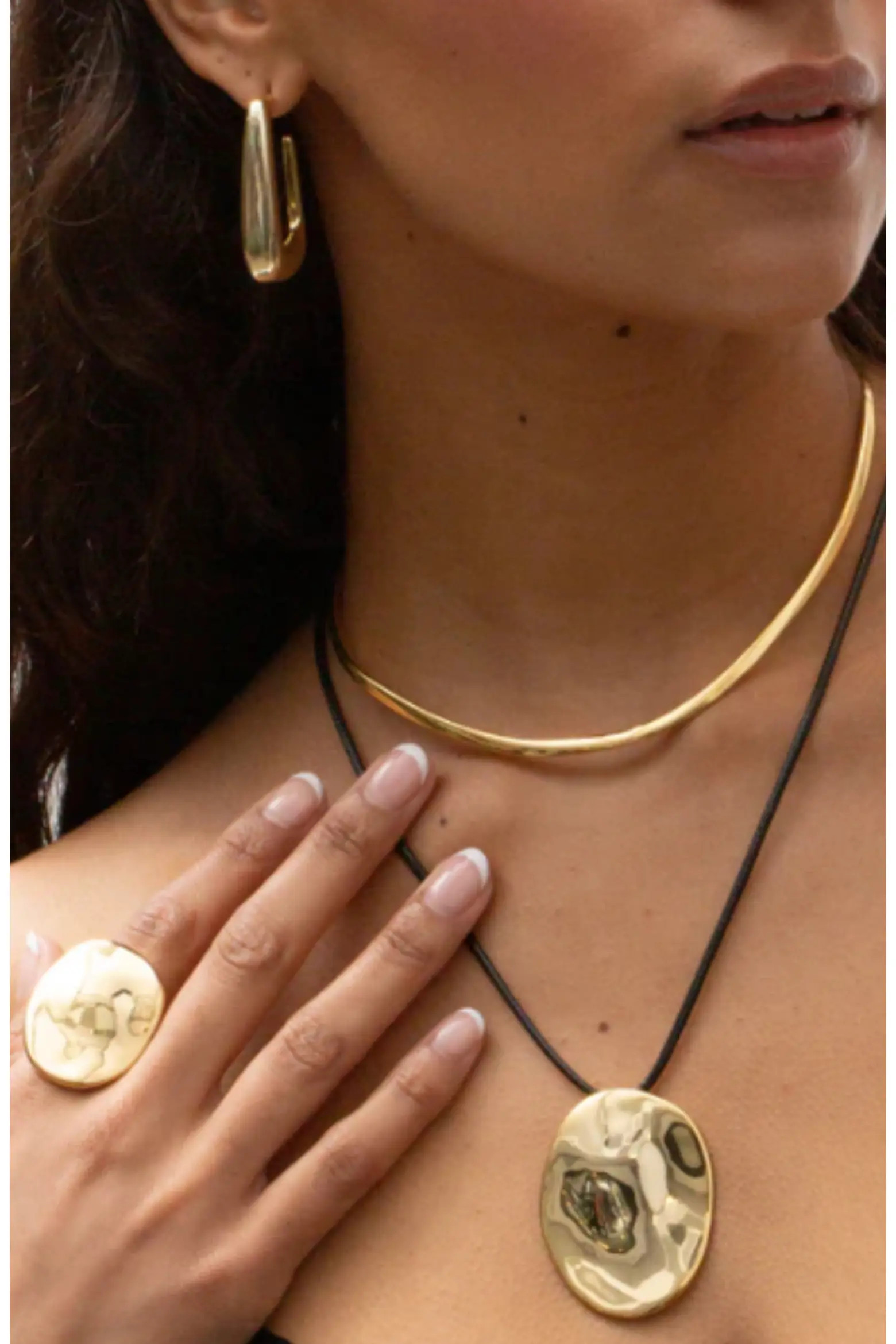 Waverly Oval Pendant Cord Necklace (Women) | Nordstrom | Nordstrom