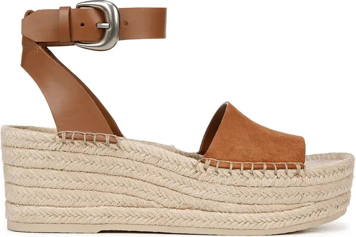 Vince Belisa Ankle Strap Espadrille Platform Wedge Sandal (Women) | Nordstromrack | Nordstrom Rack