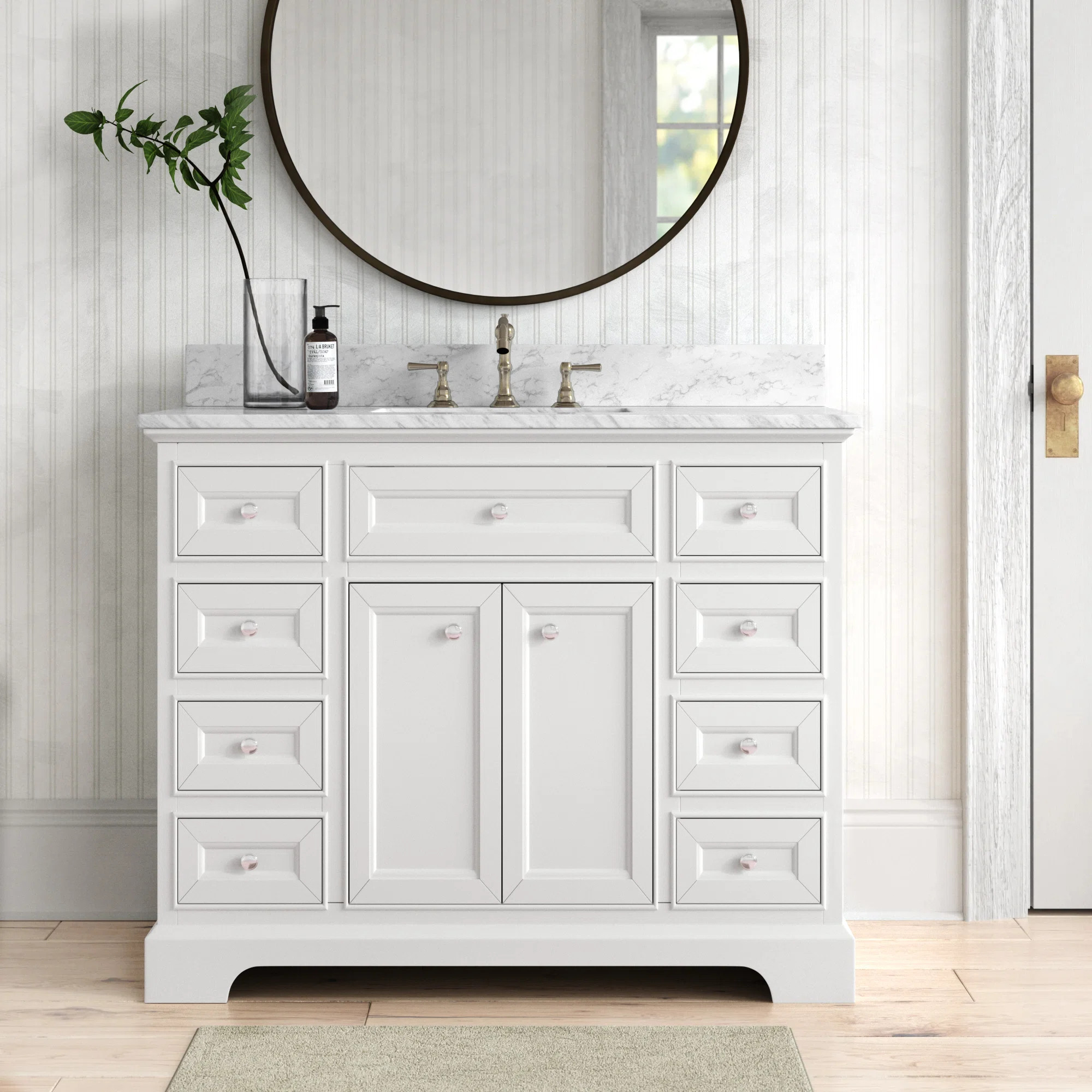 Gaffney 43" Single Bathroom Vanity Set | Wayfair North America