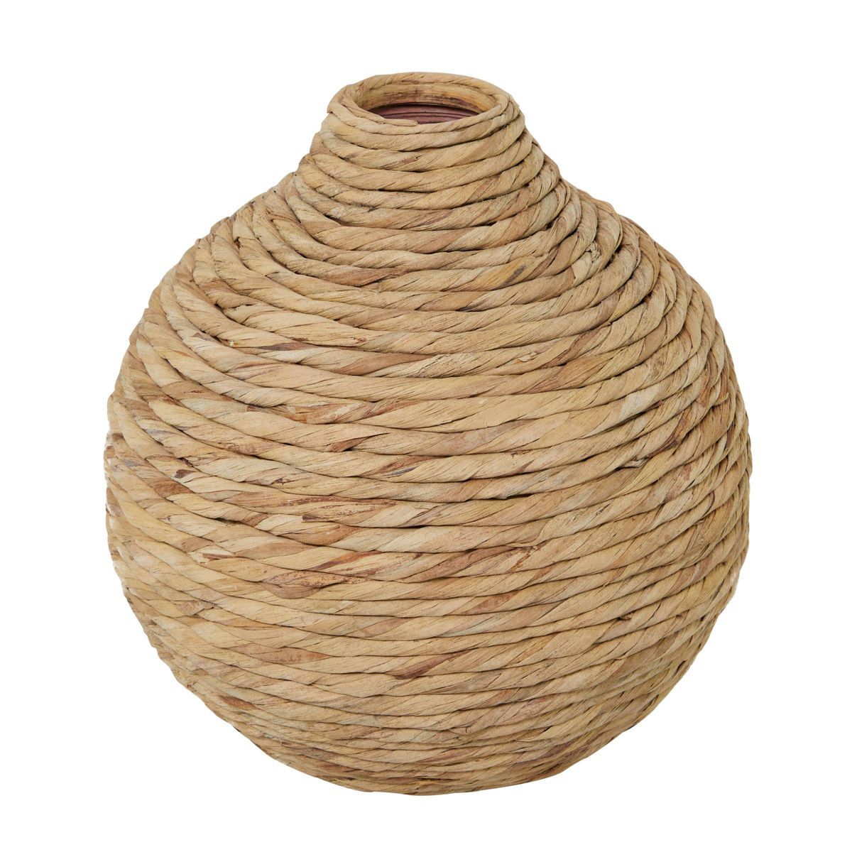 The Novogratz Seagrass Handmade Woven Vase Brown - Olivia & May | Target