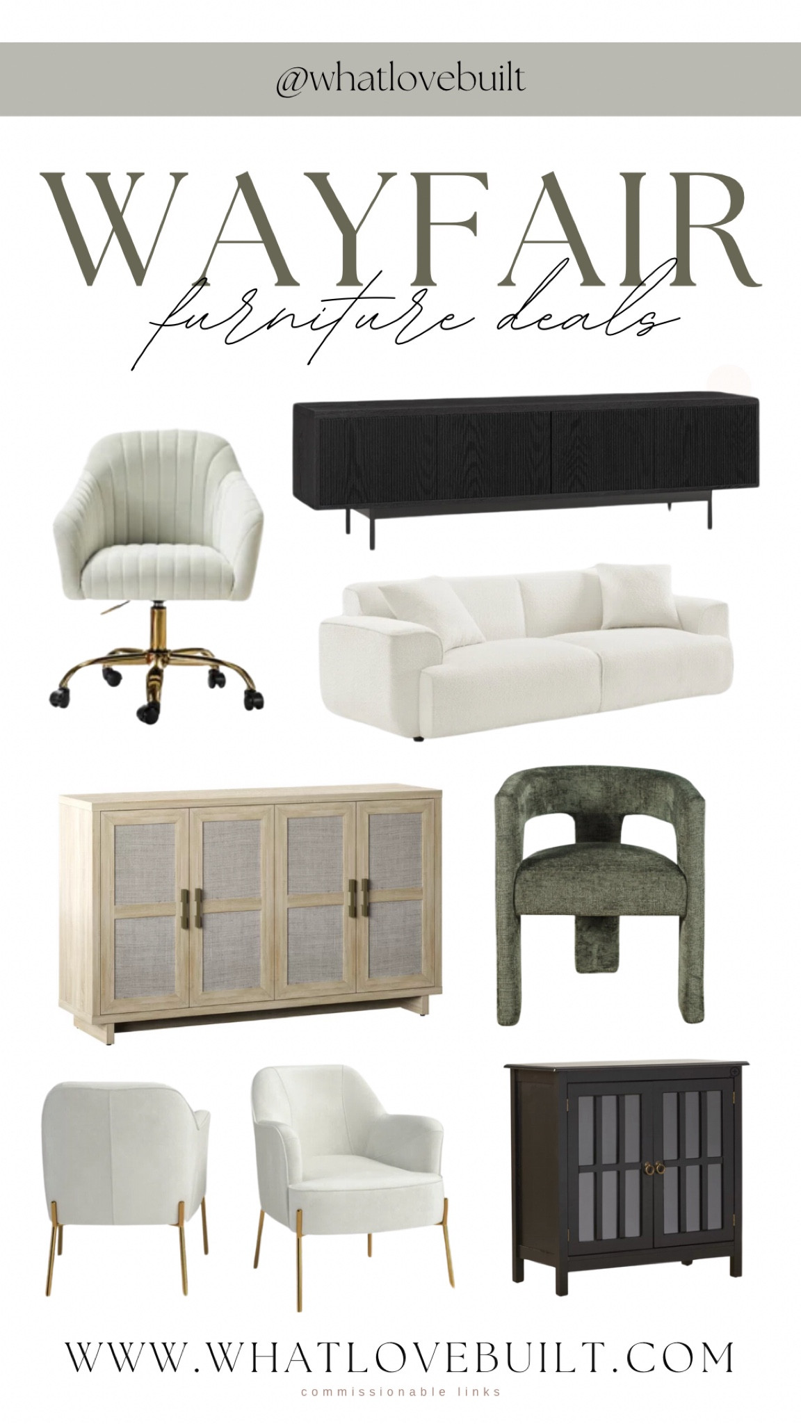 Wayfair Furniture Deals

#wayfair #furniture #home #homefurniture #bedroom #bed #sofa #couch #bench #endtable #nightstand #livingroom #office #homeoffice #accentchair #chair

#LTKstyletip #LTKsalealert #LTKhome