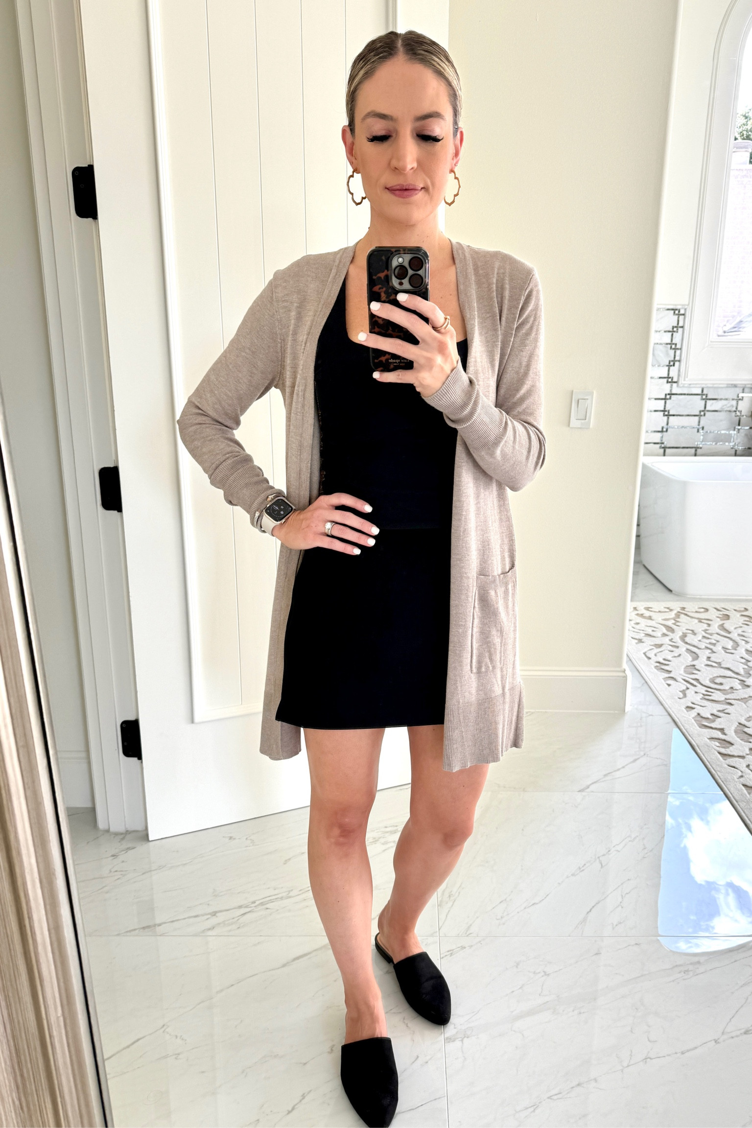 Adding a colored cardigan over a solid colored outfit is an easy way to change up your look. This cardigan is soft and thin and comes in six color options!  

This soft beige color would be perfect for a Thanksgiving outfit. 🦃

#everypiecefits

#LTKstyletip #LTKsalealert #LTKSeasonal