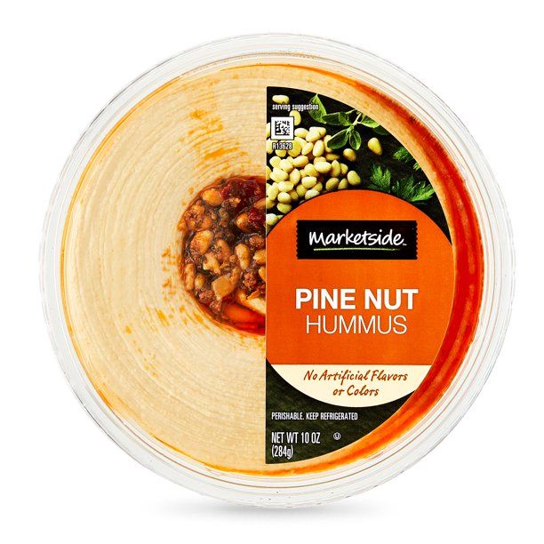 Marketside Pine Nut Hummus, 10 oz - Walmart.com | Walmart (US)