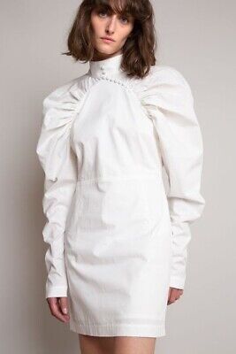 Rotate Birger Christensen white Kim dress Size 10 worn once.PerfectFor Hen party | eBay UK
