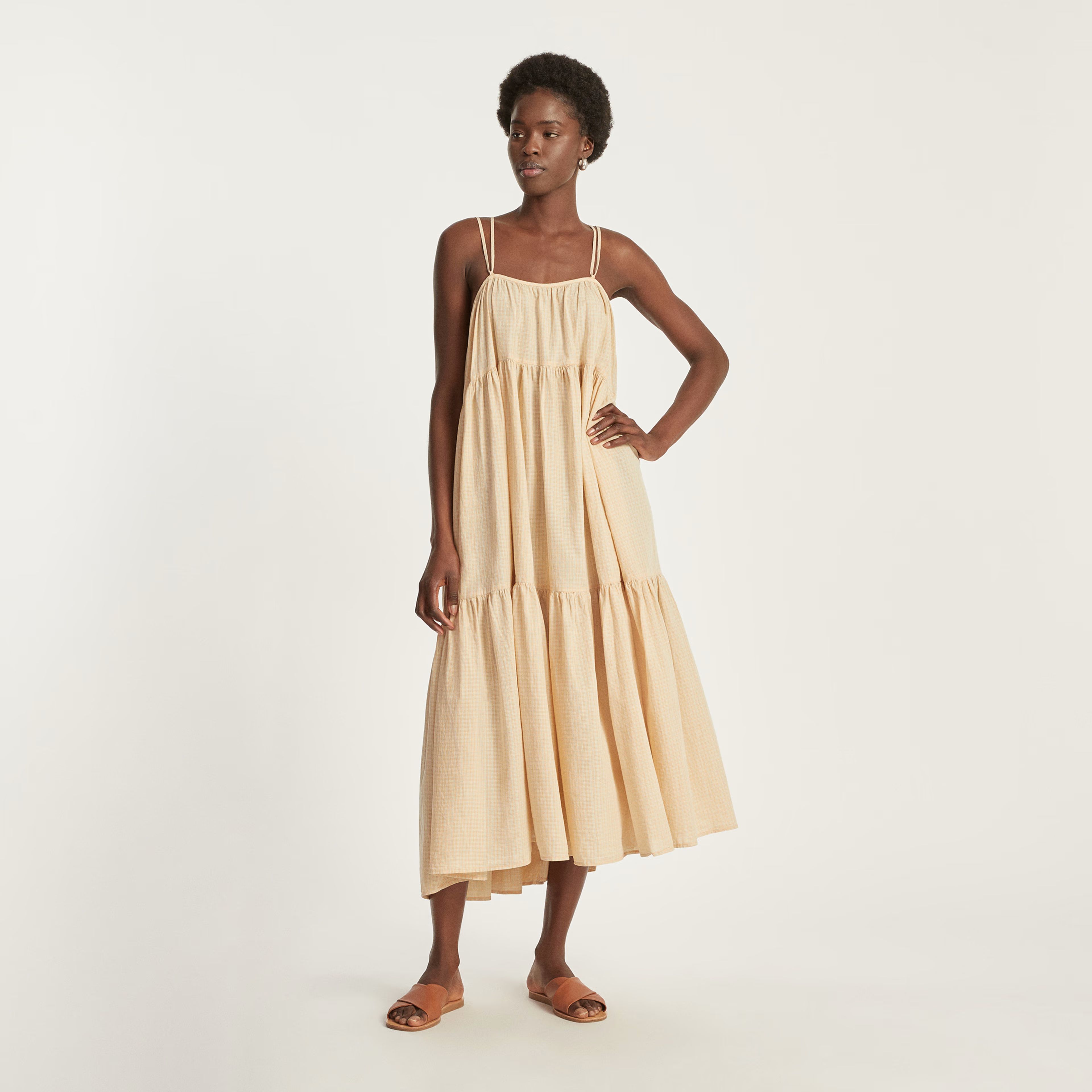 The Billow Tiered Maxi Dress | Everlane