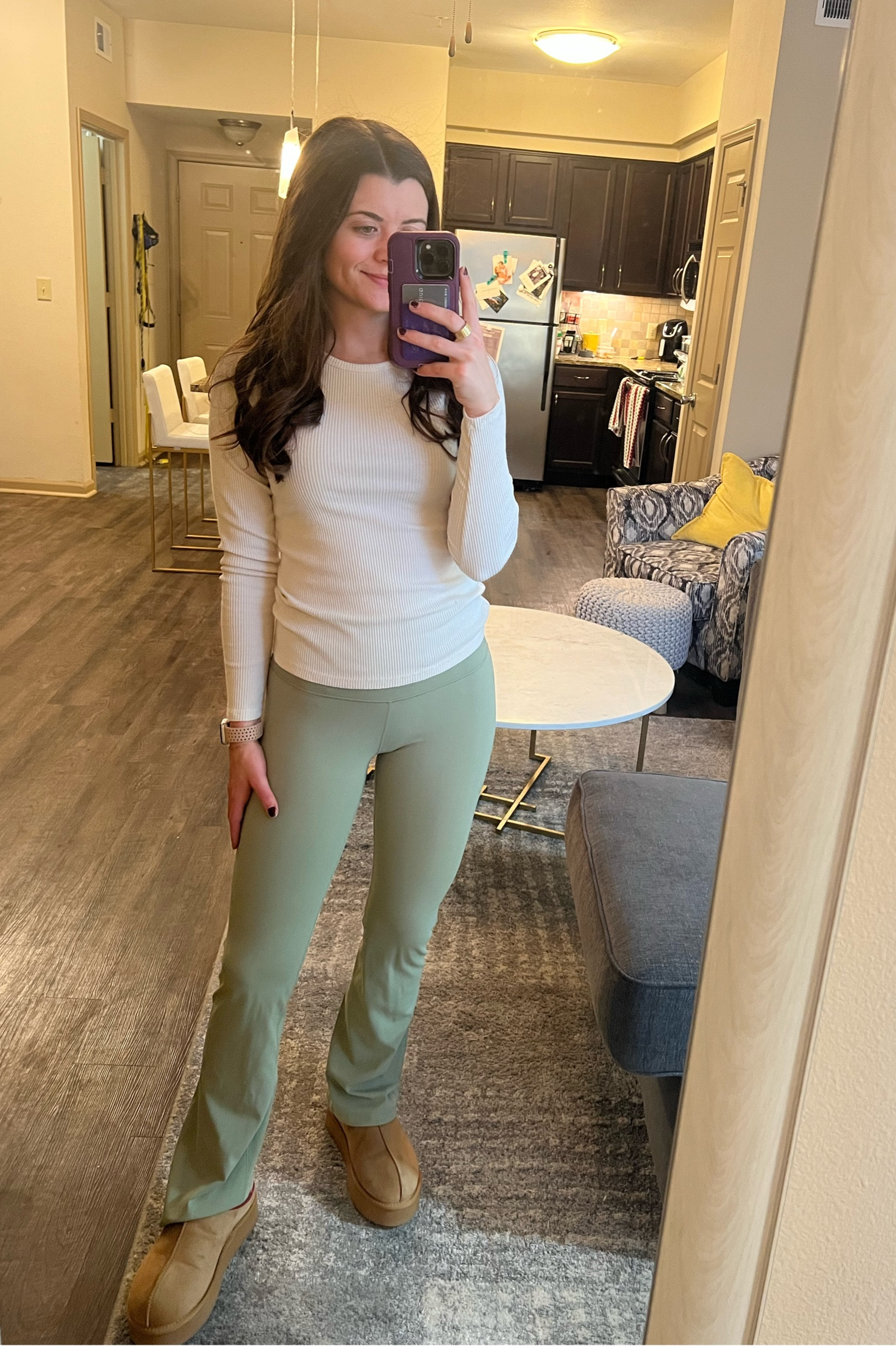 Comfy & cozy fit for yet another snow day!! Everything fits TTS. My Amazon ugg are so comfy and affordable & these leggings are such good quality for a great price!

#LTKworkwear #LTKfindsunder100 #LTKsalealert