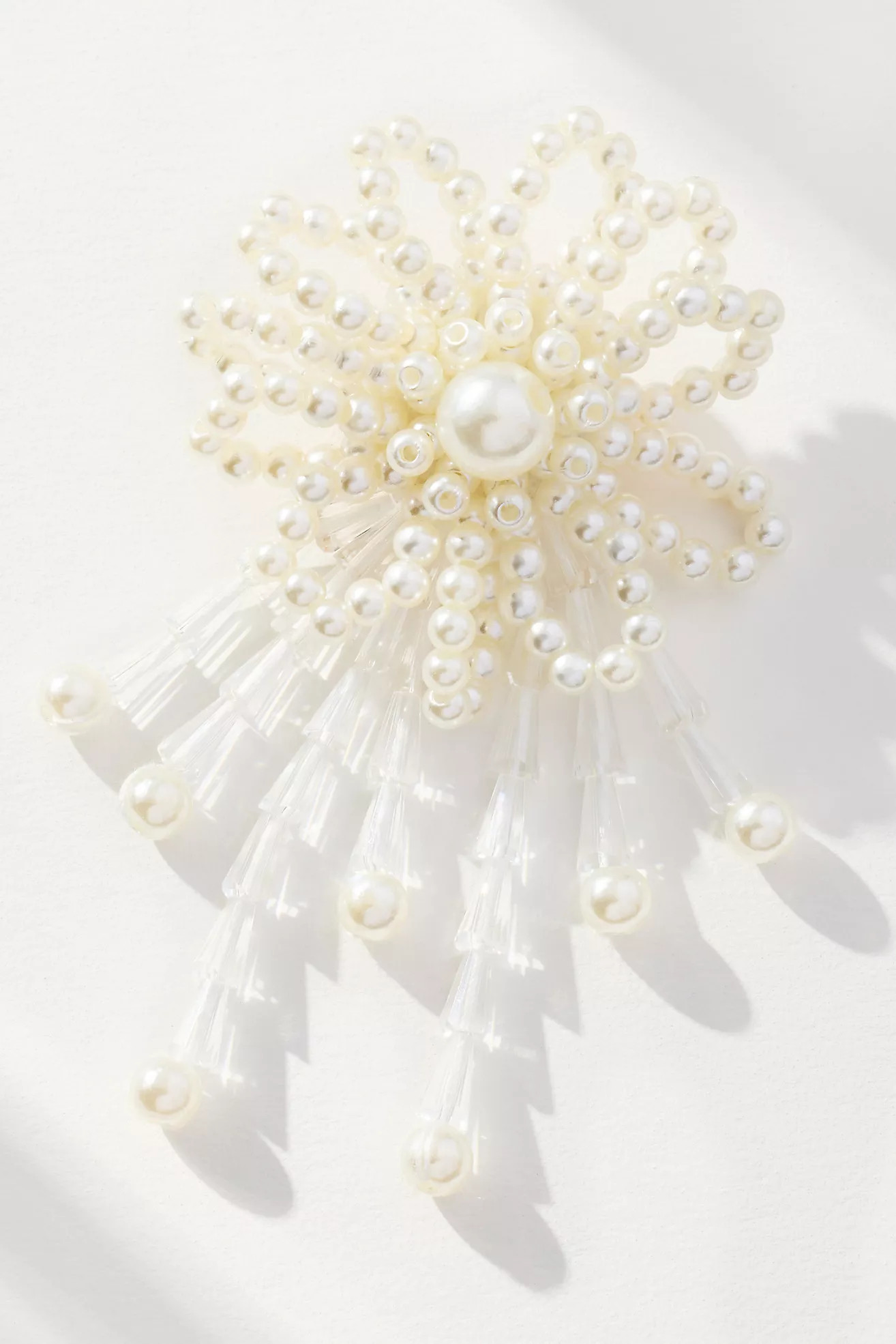 Pearl Floral Brooch | Anthropologie (US)