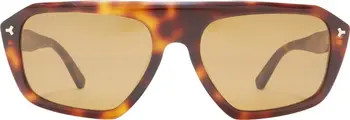 58mm Geometric Sunglasses | Nordstrom Rack