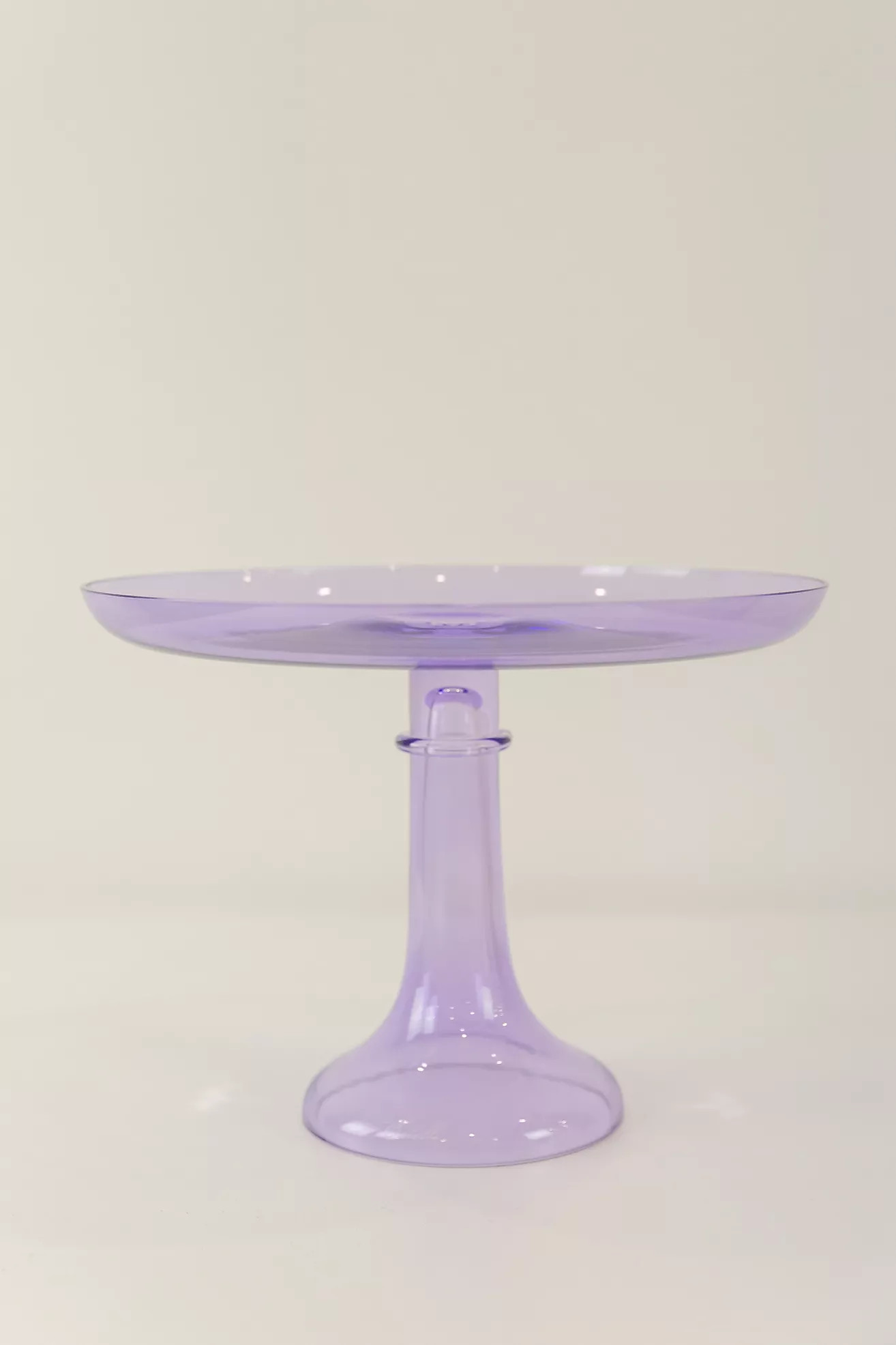 Estelle Colored Glass Cake Stand | Anthropologie (US)
