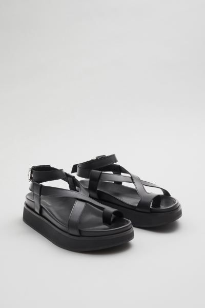 Chunky Leather Sandals | H&M (UK, MY, IN, SG, PH, TW, HK)