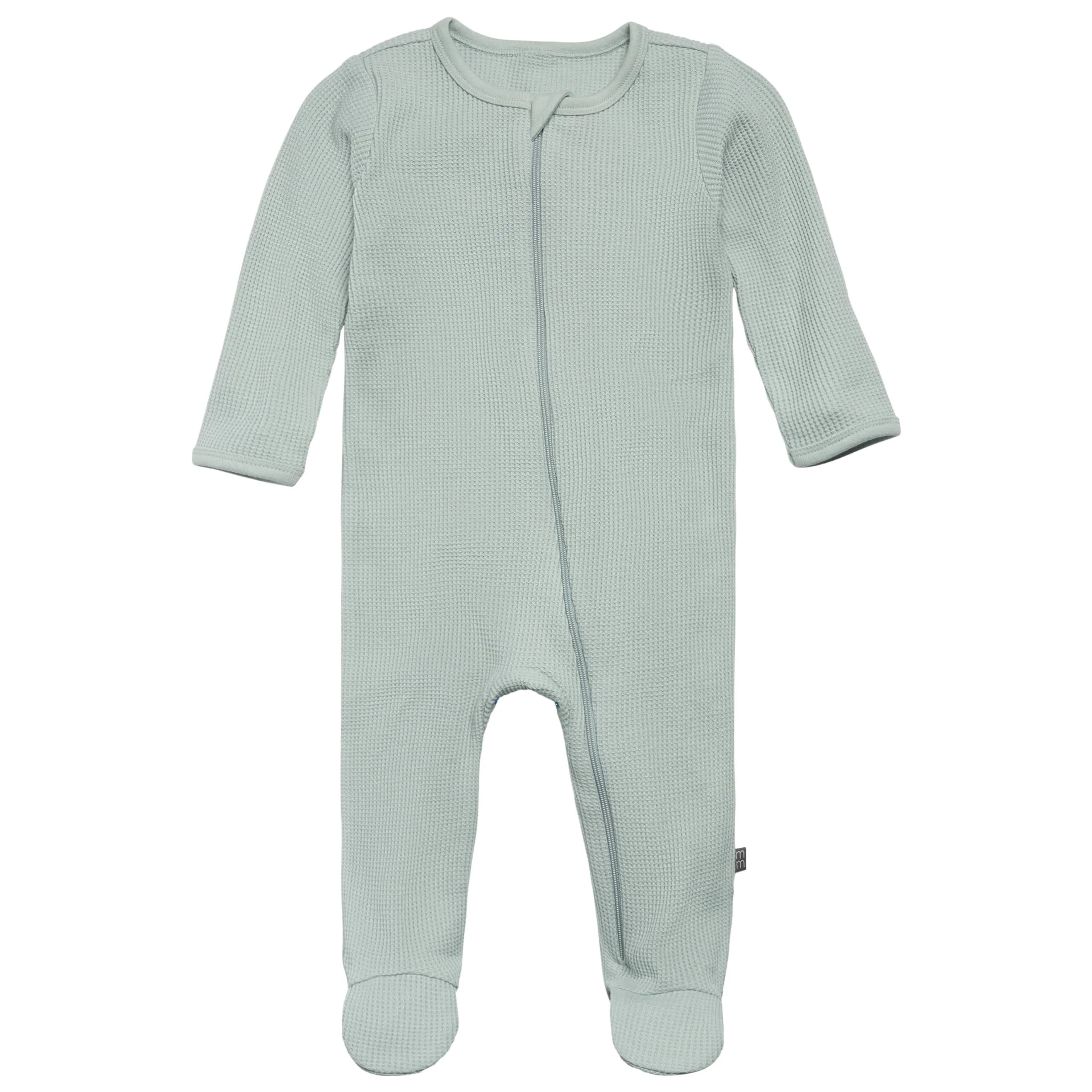 Modern Moments by Gerber Baby Mini Waffle Sleep 'N Play, Medium Sky, 6-9 Months C24 | Walmart (US)