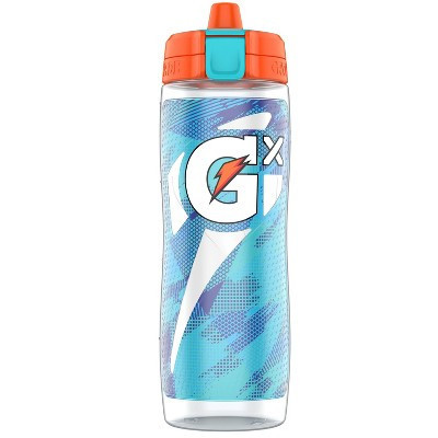 Gatorade GX 30oz Plastic Water Bottle - Frost: Non-Slip Grip, BPA-Free, Screw-On Lid, Portable Drinkware | Target