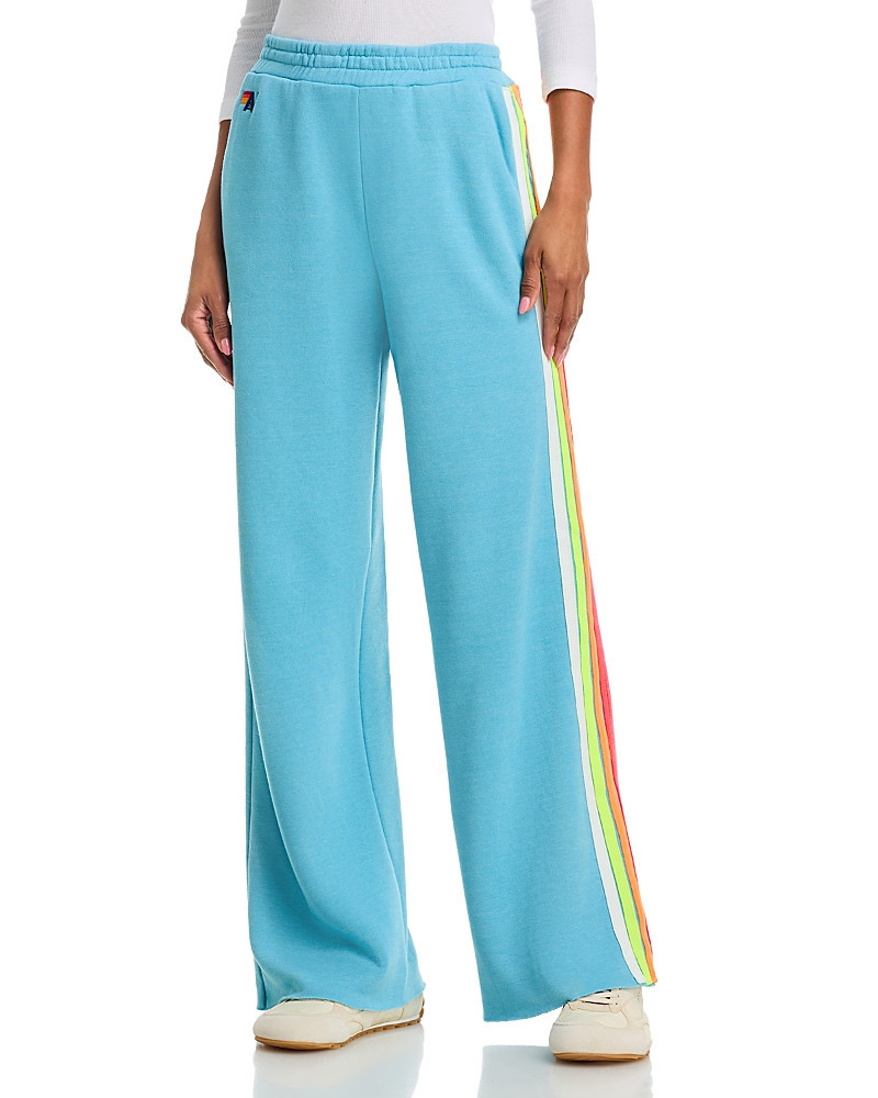 Aviator Nation Side Stripe Wide Leg Pants | Bloomingdale's (US)
