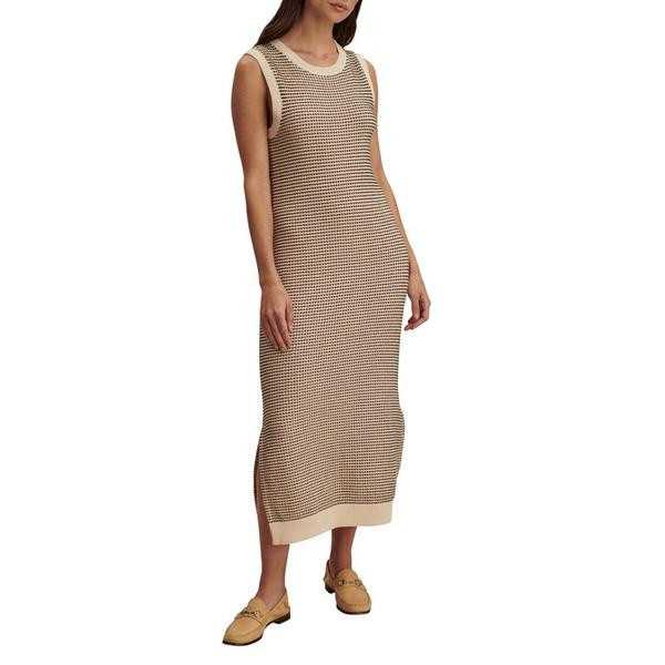 Women's Varley Sadia Stitch Knit Maxi Dress Medium Birch | Scheels Sports