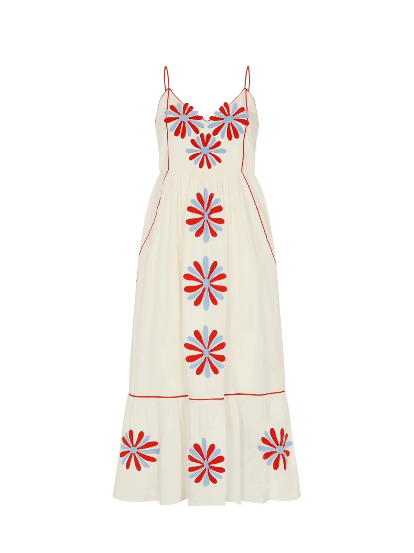 The Carmen Dress in Gardenia | Beau & Ro