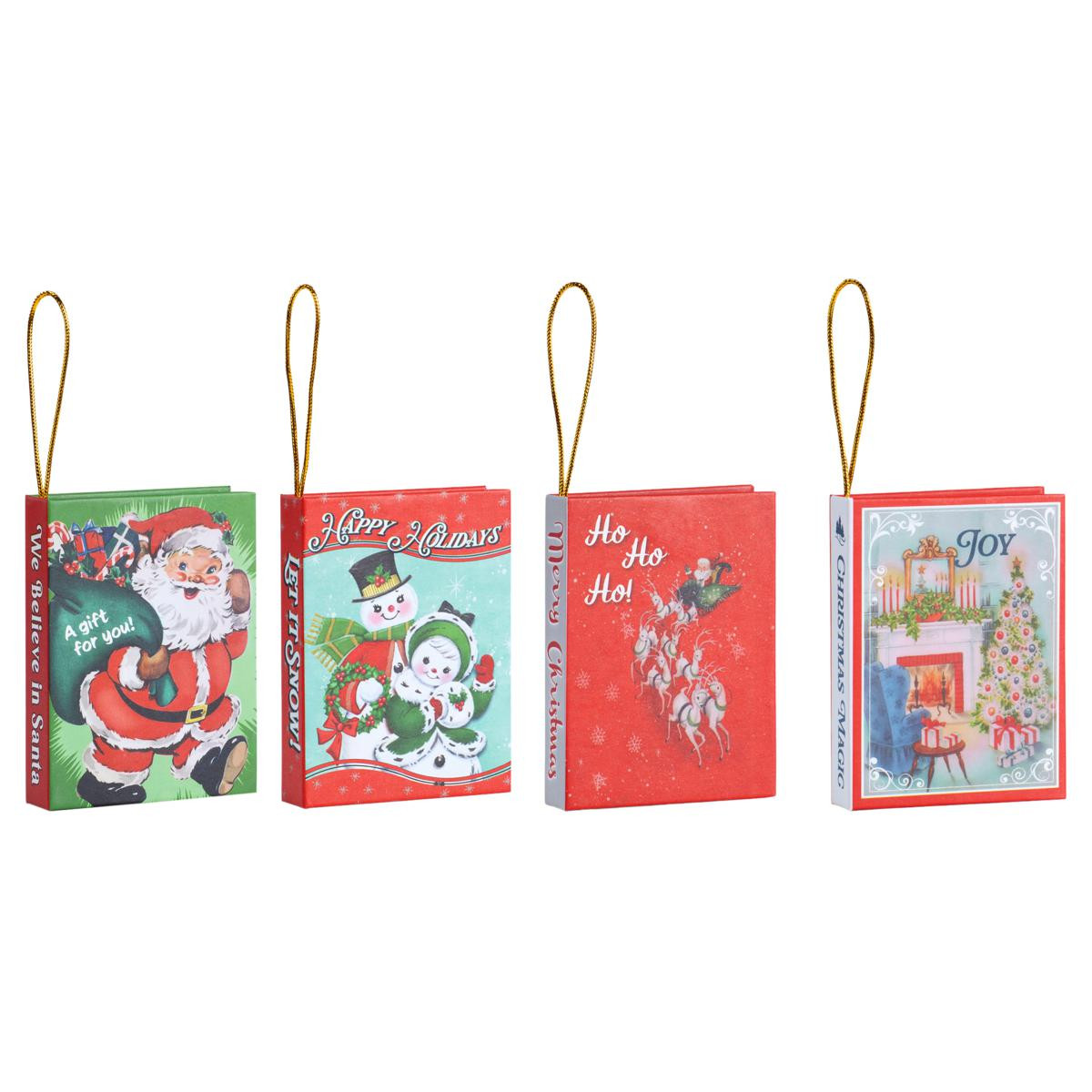 Mr. Christmas Set of 4 Vintage Christmas Gift Card Holders | HSN