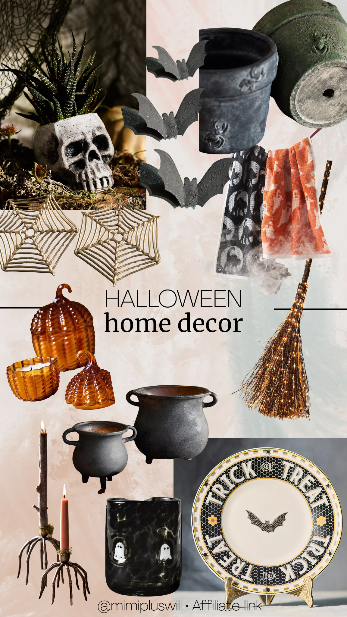 Grab while on sale at Anthropologie!! I got the iron bats, dish towels and spider pot! The cauldron candles are so cute as well as the icon glasses! 

 #LTKSeasonal #LTKHome #LTKSaleAlert