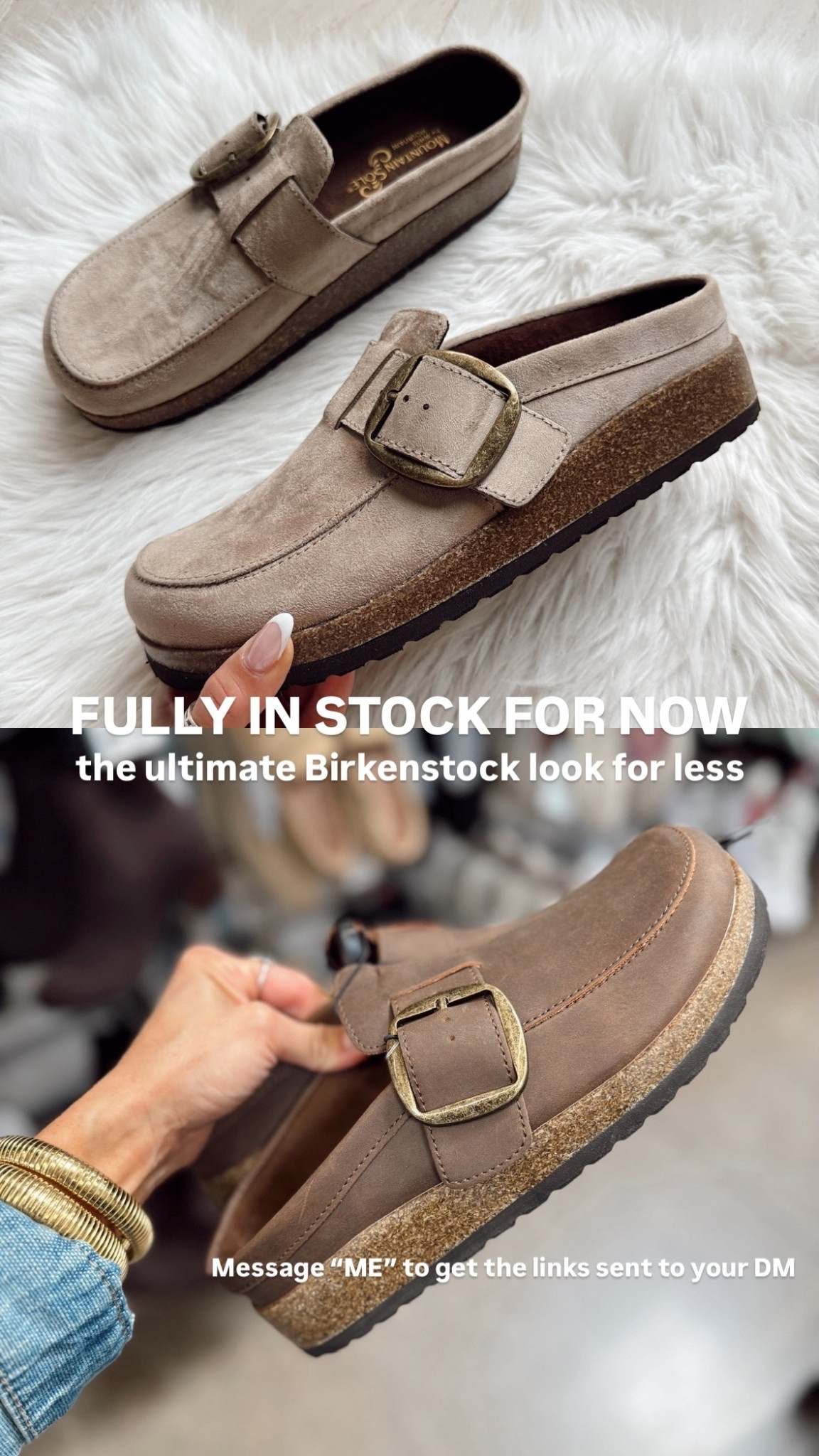 THE ultimate Birkenstock look for less FULLY IN STOCK FOR NOW! These sold out several times last year.

#LTKootd #LTKgrwm #LTKSeasonal