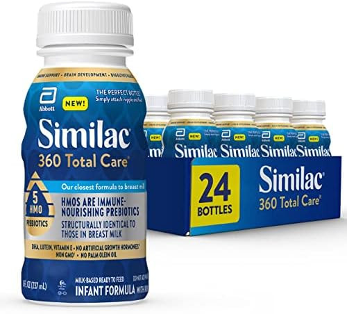 Similac 360 Total Care Infant Formula, with 5 HMO Prebiotics, Our Closest Formula to Breast Milk,... | Amazon (US)