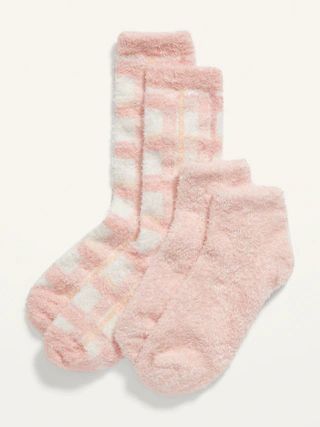 Cozy Crew &#x26; Ankle Socks 2-Pack for Women | Old Navy (US)