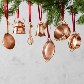 Williams Sonoma Copper Kitchen Ornaments | Williams-Sonoma