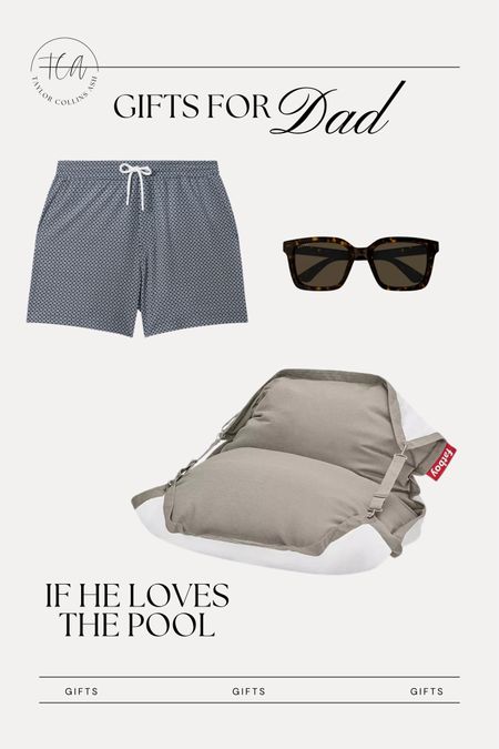 If he loves the pool or beach, these items from Bloomingdale's. The fatboy pool lounger is literally so comfortable, and you can gift it with some men's sunglasses or a pair of stylish swim trunks 

#LTKFindsUnder100 #LTKGiftGuide #LTKMens
