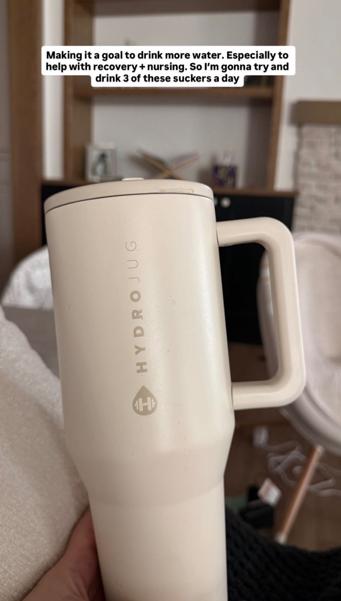 Making it a goal to drink more water. Especially to help with recovery + nursing. So i’m gonna try and drink 3 of these suckers a day. Drinking out of a cute water bottle makes it easier 🤍

#LTKSeasonal #LTKmomlife #LTKselfcare