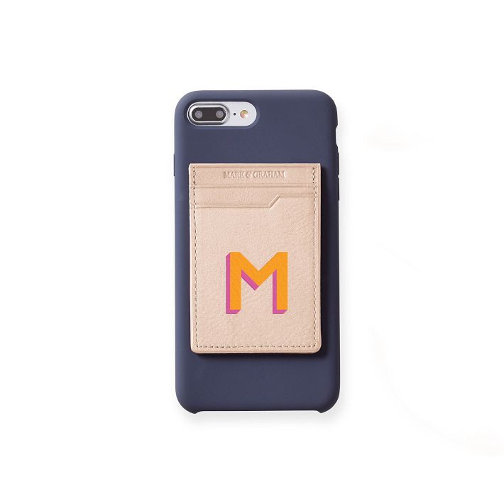 Leather Phone Sticker Card Case | Mark and Graham