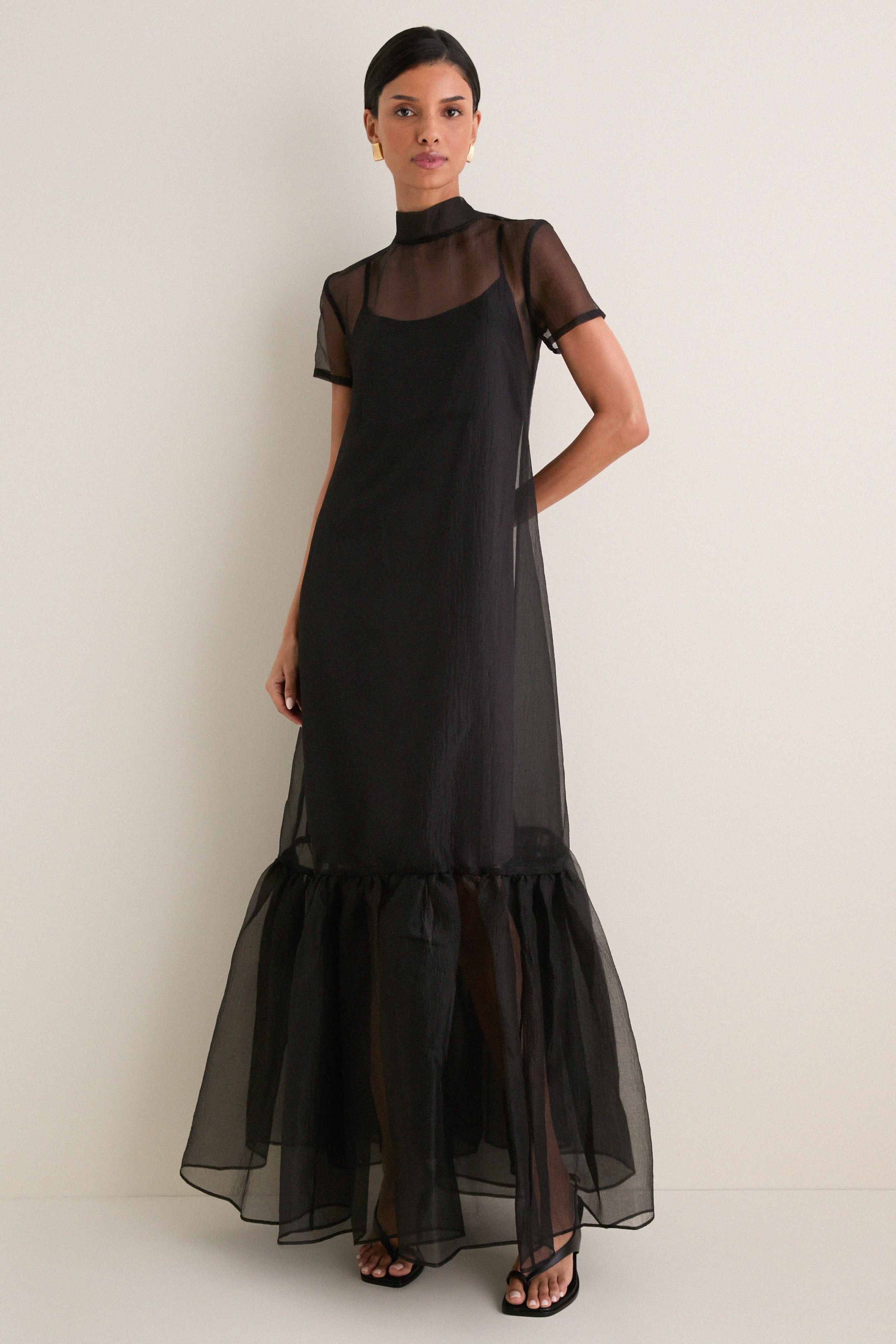 Black Calluna Dress | Tuckernuck (US)