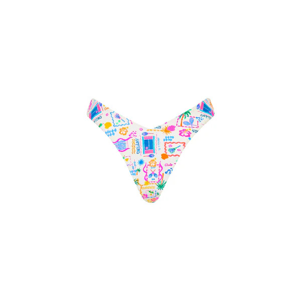 Y Cheeky Bikini Bottom - Coconut Club | Kulani Kinis US