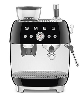 Smeg Semi-Automatic Espresso Machine - Black | Dillard's