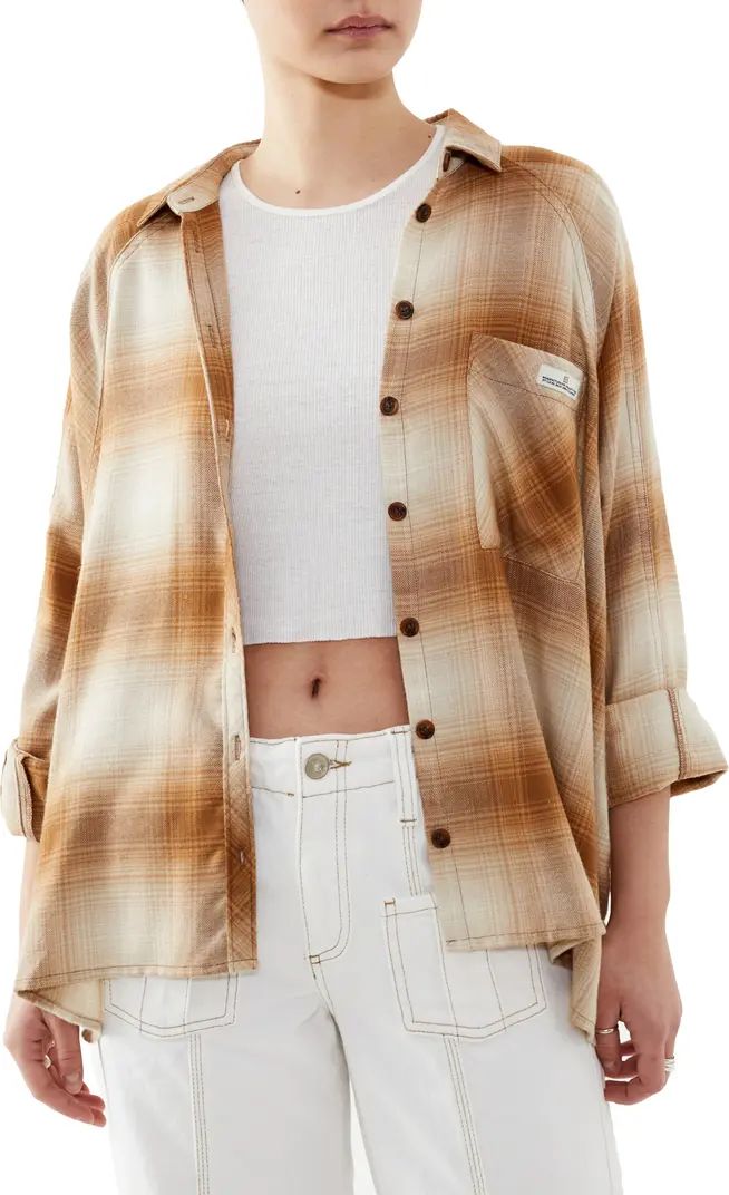 Brendon Plaid Woven Button-Up Shirt | Nordstrom