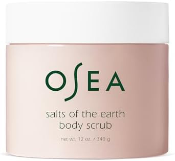 OSEA Salts of the Earth Body Scrub 12 oz - Pink Himalayan Salt Scrub - Gentle Body Exfoliation Sk... | Amazon (US)