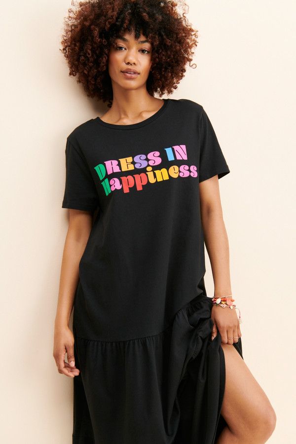 Dress In Happiness T-Shirt Dress | Nuuly