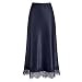 ZESICA Women's Lace Satin Maxi Skirts Fall 2026 Business Casual Long Skirt | Amazon (US)