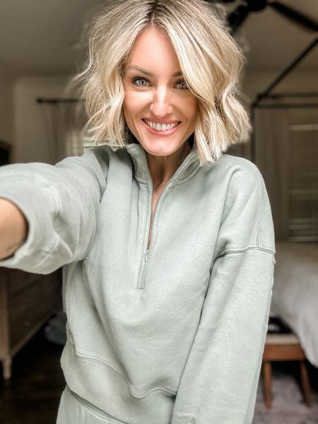 This half zip is a favorite 👏 it comes in so many other colors! Wearing an XS - use code: AFLOVERLY for an extra 15% off! 

Loverly Grey, Abercrombie sale

#LTKstyletip #LTKSeasonal #LTKsalealert