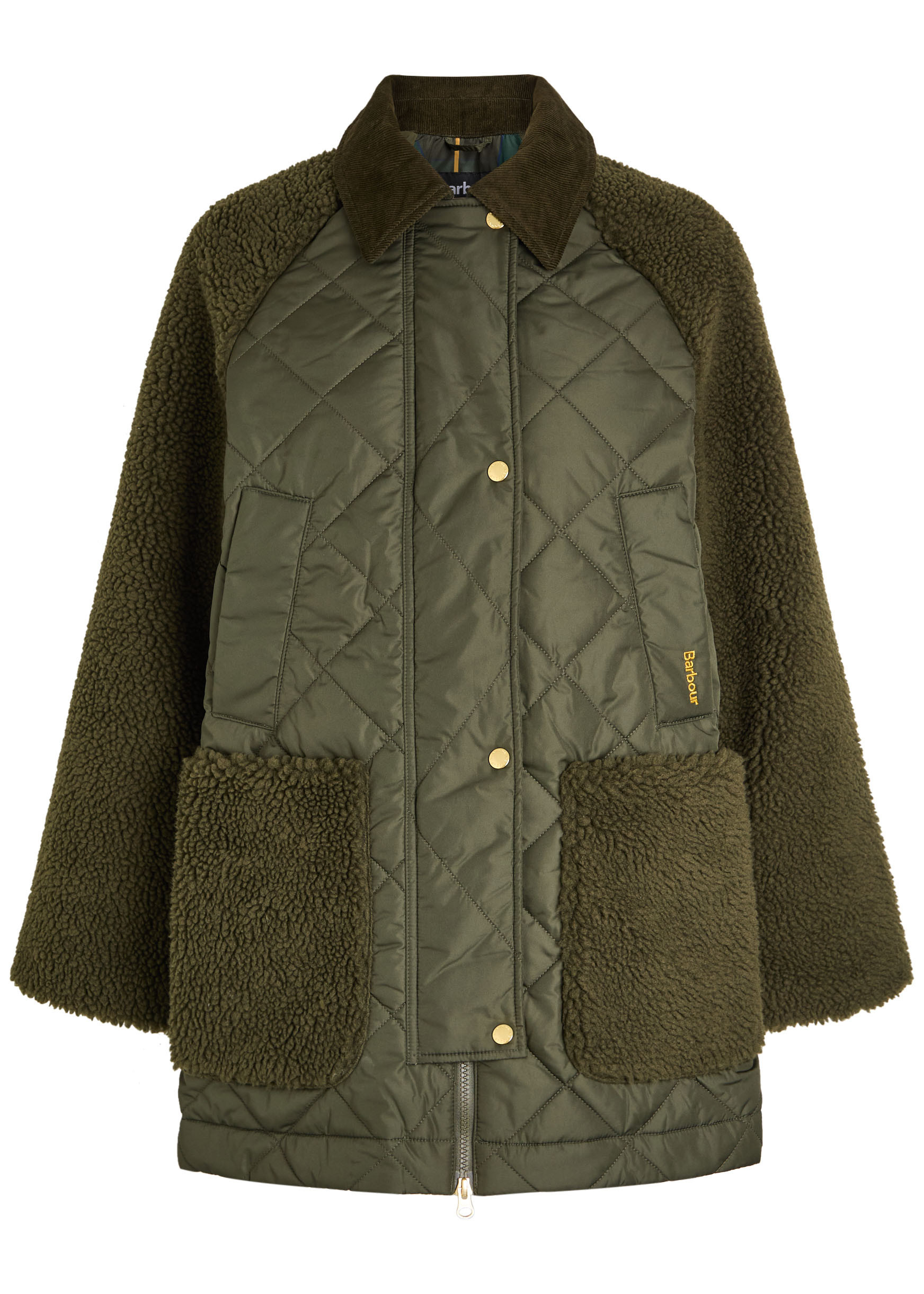 Barden quilted fleece and shell jacket | Harvey Nichols