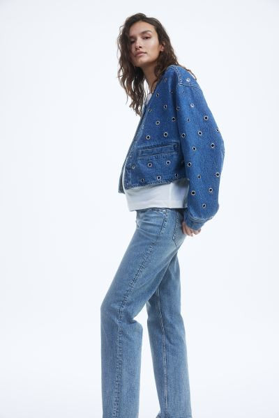 MAMA Straight High Jeans | H&M (US + CA)