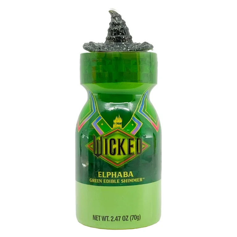 Wicked Elphaba Green Sparkle Dust Sprinkles, 2.82oz | Walmart (US)