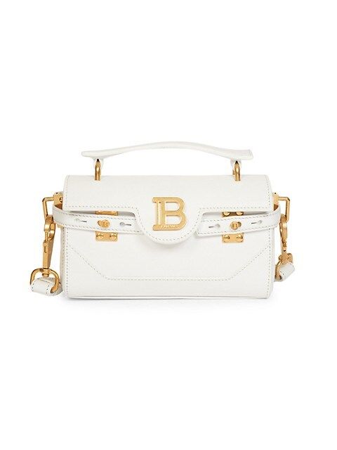 Balmain B-Buzz Leather Baguette Bag | Saks Fifth Avenue