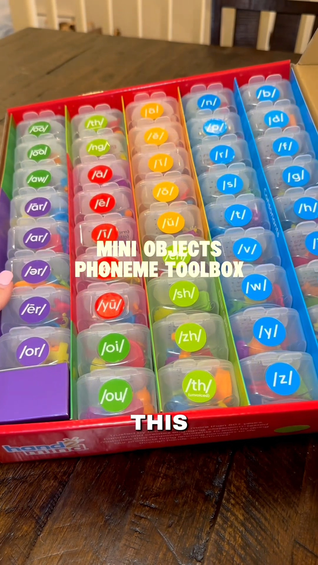 This mini objects phoneme toolbox from hand2mind is such a fun addition to my classroom! The fun, different activities and games that could be used with these boxes are endless! These would be perfect for teachers to use with their students or homeschool parents to use with their kids 🤩

#LTKdayinmylife #LTKKids #LTKstorytime