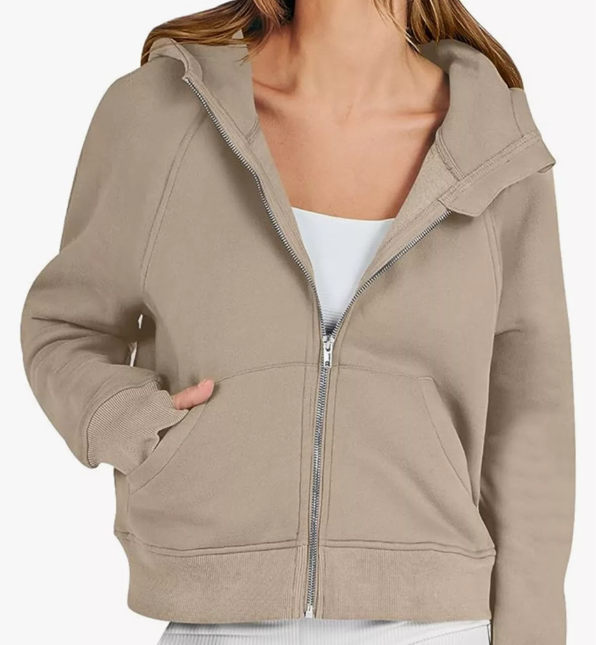 Women's Full Zip Fleece Hoodie - … curated on LTK