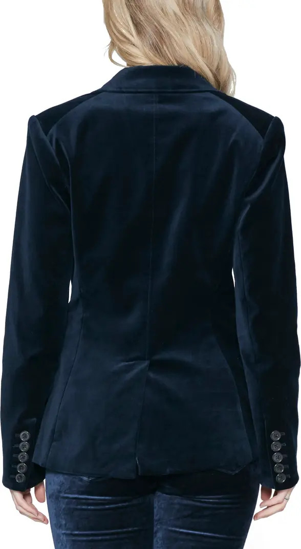 Chelsee Stretch Velvet Blazer | Nordstrom