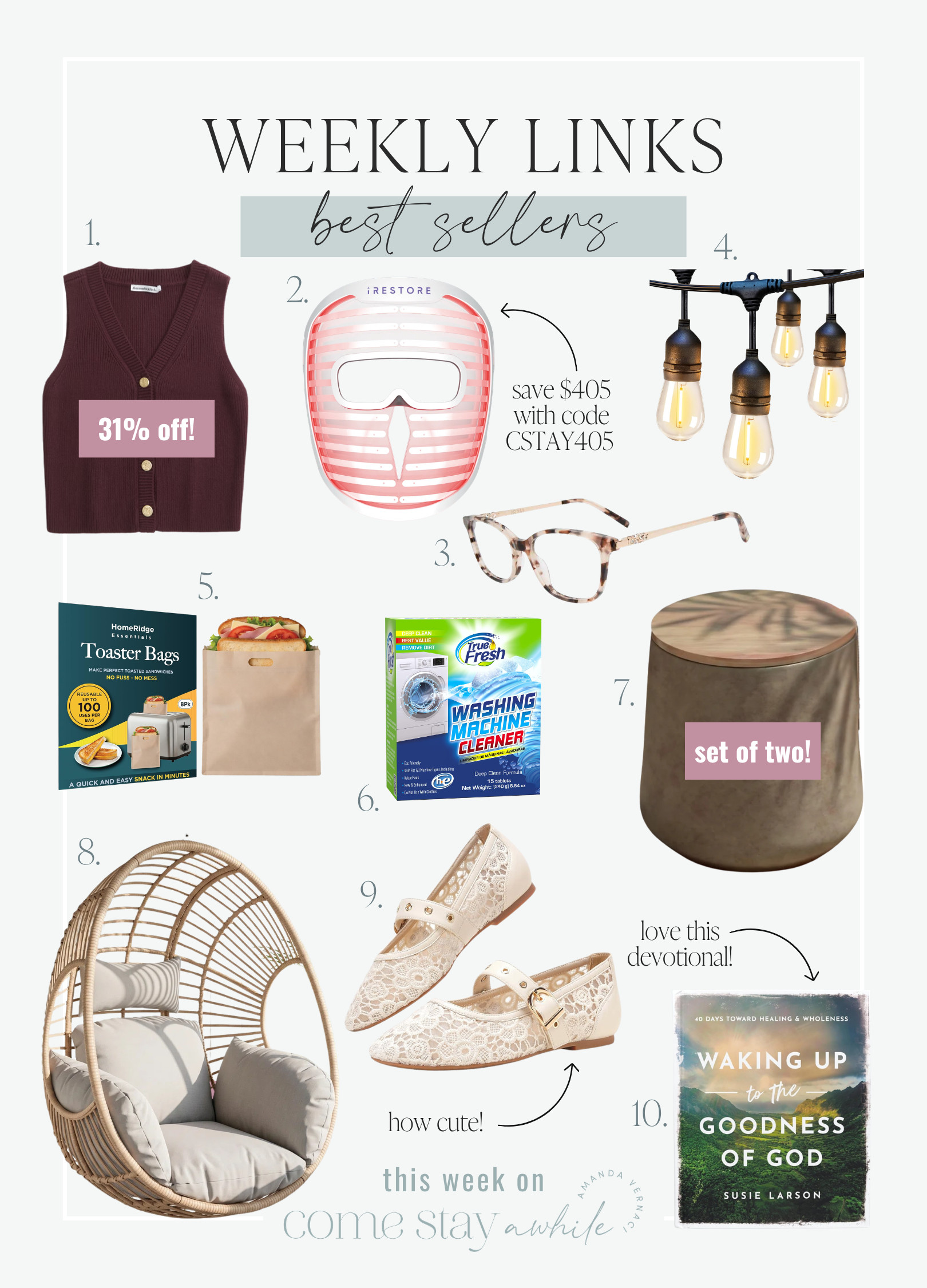 Some recent favorites of mine! 👀

#LTKmomlife #LTKHome #LTKSaleAlert
