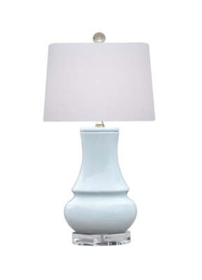 Cloud Porcelain Oval Jar Porcelain Table Lamp 23"  | eBay | eBay US