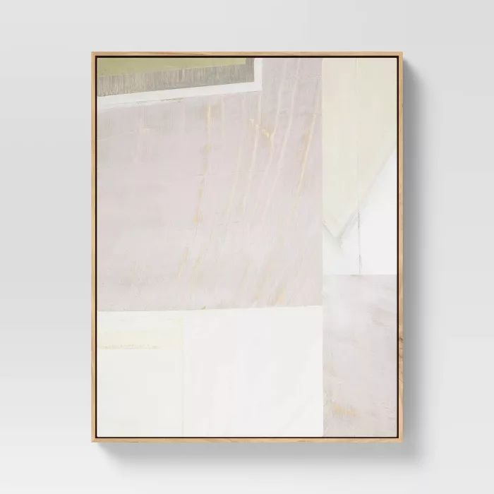 24" x 30" Pastel Bisects I Floating Framed Canvas - Project 62™ | Target